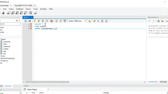 CIS 107 Using Subqueries from MySql workbench смотреть онлайн