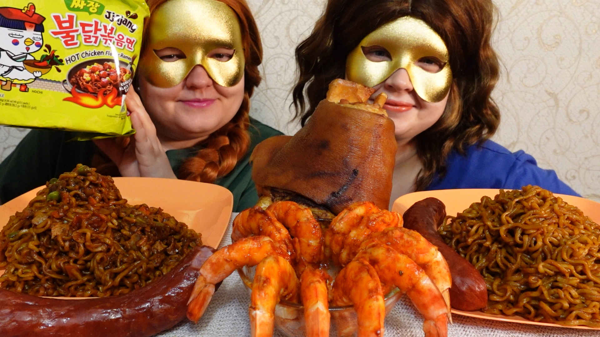 ASMR MUKBANG Лапша Samyang Fire Noodles ASMR Eating Sounds No Talking Звуки Еды Мукбанг не Болталка смотреть онлайн