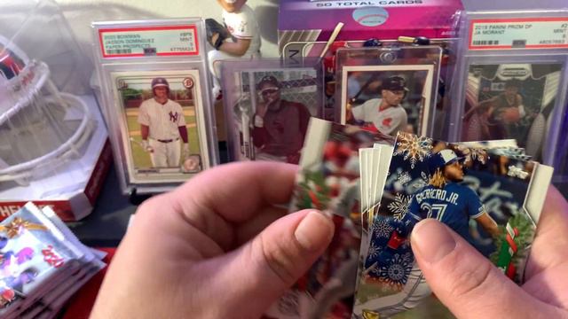 2020 Topps Holiday Box - (Nice Rookies!) смотреть онлайн