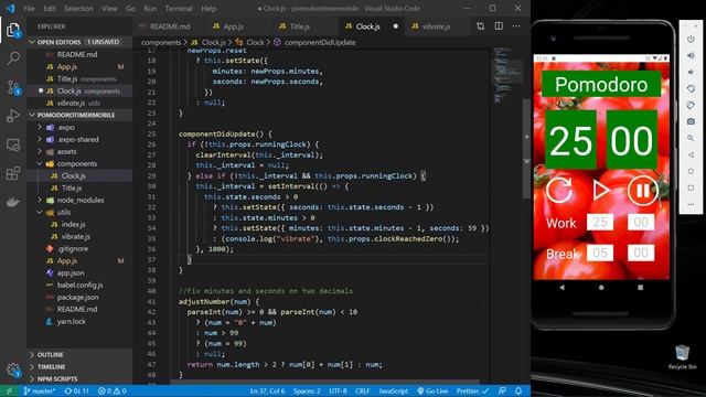 Harvard CS50M 2020 - Project 1 - Pomodoro Timer смотреть онлайн