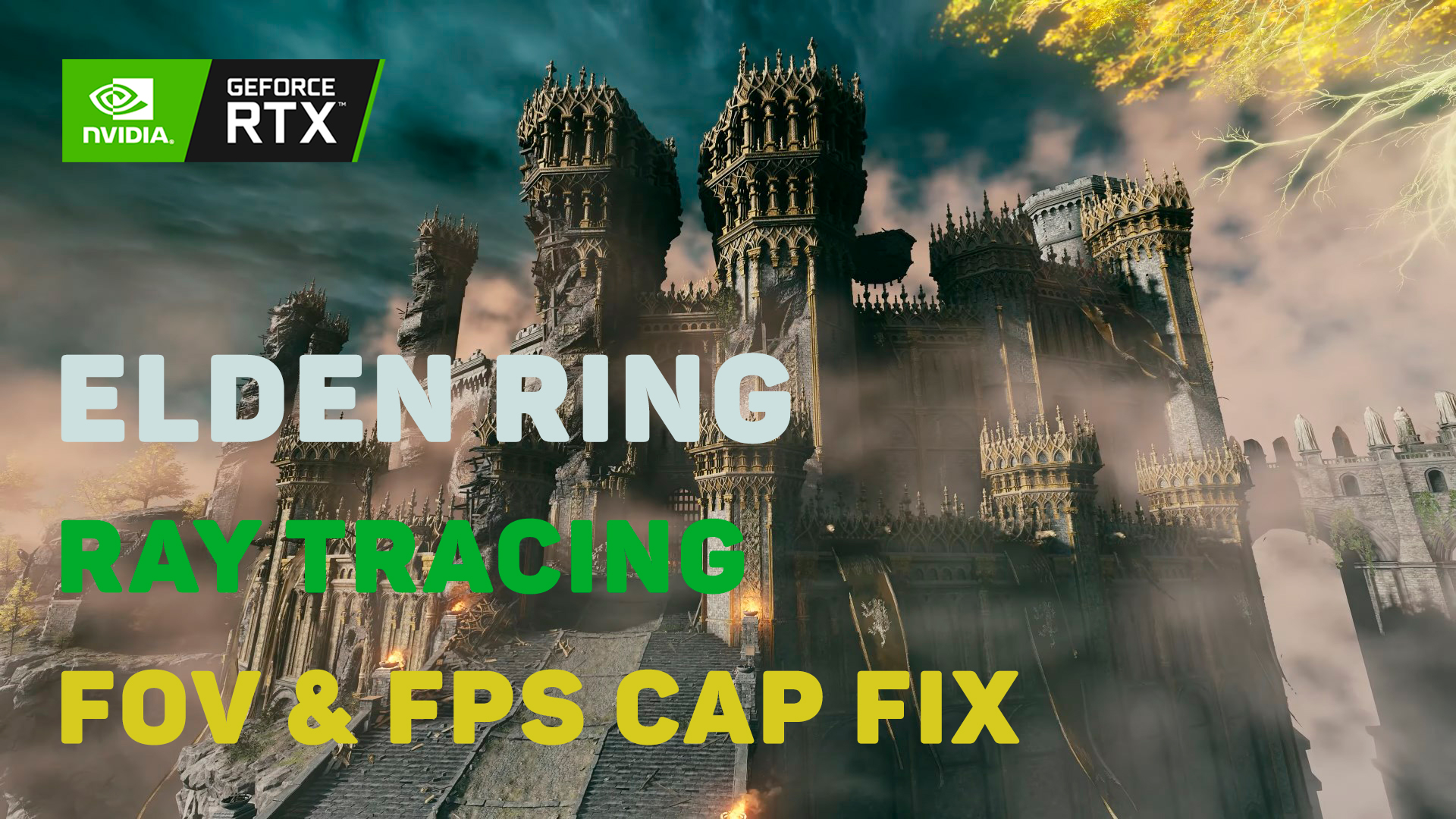 [4K] Elden Ring | RTX 3090 | Ray Tracing GI | FOV and FPS Cap Fix | High LOD Camera Tool смотреть онлайн