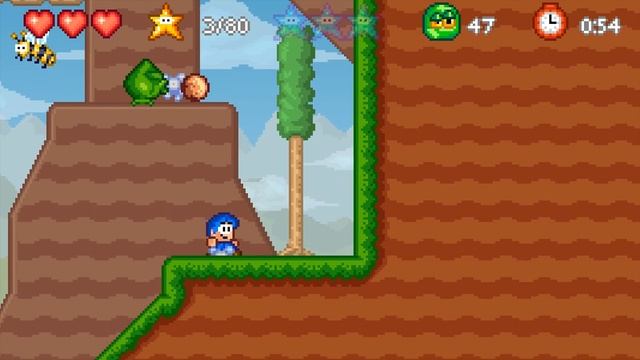 Bloo Kid 2 - Green Hills Walkthrough (Steam) смотреть онлайн