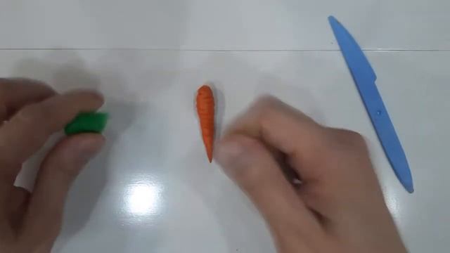 Лепим Морковь. Овощи из Пластилина. Видео Лепка у Романа смотреть онлайн
