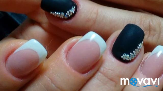 Дизайн ногтей со стразами смотреть онлайн
