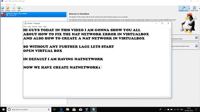 How To Solve Nat Network Issue On Virtualbox-How To Fix No Nat Network Error On Virtualbox смотреть онлайн