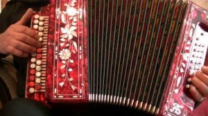 У тебя на ресницах... на гармони в медленном темпе(видеоразбор).