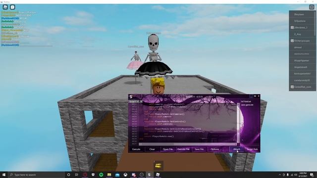 ROBLOX WALK ON WALLS SCRIPT WORKS ON ALL GAMES смотреть онлайн