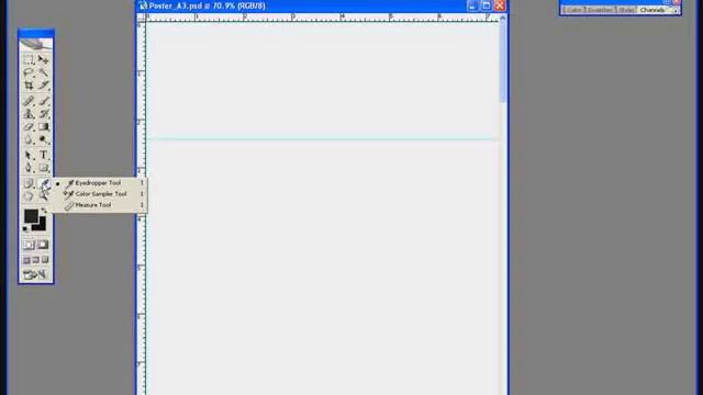 Photoshop Tutorial 1: Creating an A3 template for a poster смотреть онлайн