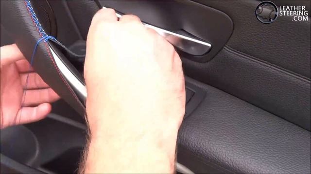 Door Handle Cover BMW 3 Series F30 & 4 Series F33 Interior leather wrap DIY смотреть онлайн