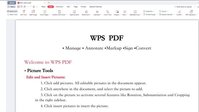 [WPS Office] PDF 2.2: How to use WPS PDF Editor & Manager - free Online PDF suite 102 [Tutorial] смотреть онлайн