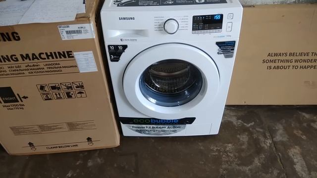 Samsung washing machine fully automatic front loader full review in Hindi смотреть онлайн