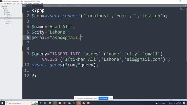 PHP Session 8 - How to Connect PHP File with Database & Run Queries смотреть онлайн
