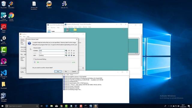 Windows 98 on VirtualBox - How to do it properly. 32bit Graphics and ACPI. NEW Version 6 смотреть онлайн