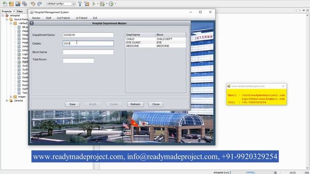 Java Hospital Management System - JAVA, MySQL, NetBeans, Installation and Working Demo смотреть онлайн