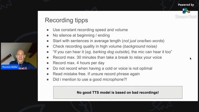 Making Machines Speak in your Voice - Meet Thorsten Müller смотреть онлайн