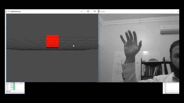 HaarCascade Gesture Detection Using OpenCV and OpenGL смотреть онлайн