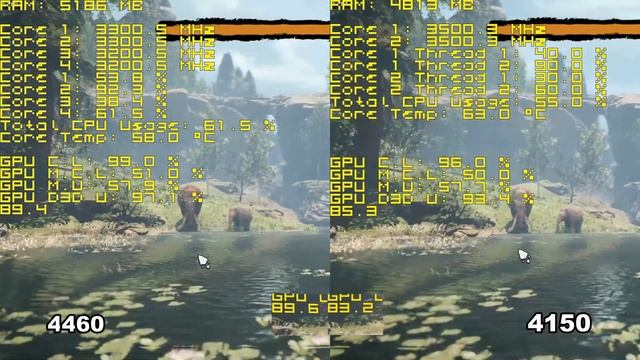 AMD vs. Intel in Far Cry Primal ( i5 4460, i3 4150 and FX 8350, FX 6300) смотреть онлайн