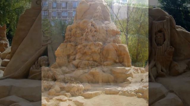 Фестиваль песчаных скульптур в Москве смотреть онлайн