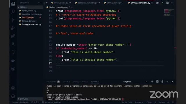 Learning Python in 2021- Data Types In Python смотреть онлайн