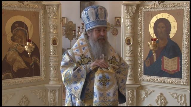 Проповедь епископа Максима в праздник Благовещения Пресвятой Богородицы смотреть онлайн