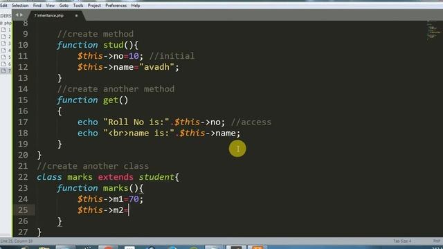 what is inheritance in php | types of inheritance in php | single inheritance in php смотреть онлайн