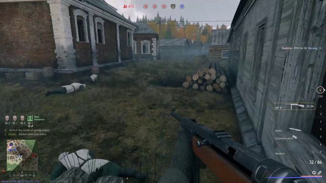 Enlisted Gameplay (Battle of Moscow) - Axis - The Voskhod settlement West (Invasion) смотреть онлайн