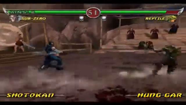Mortal Kombat Deadly Alliance (PS2) Sub Zero Gameplay By MrGSTAR321