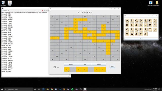 Scrabble Board Game Project