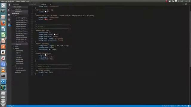 BOOTSTRAP 4 TUTORIAL: ENGINEER PARALLAX TEMPLATE (FREE DOWNLOAD TEMPLATE) 2019 смотреть онлайн