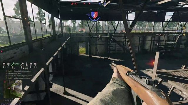Enlisted Gameplay - U.S. Forces vs German Forces - Airfield East - Invasion of Normandy смотреть онлайн