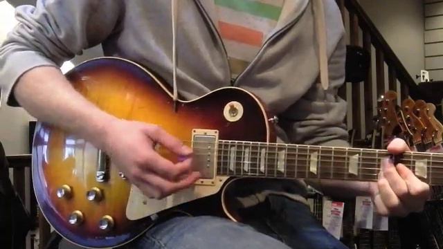 Gibson '60 VOS Les Paul Faded Tobacco Preowned смотреть онлайн