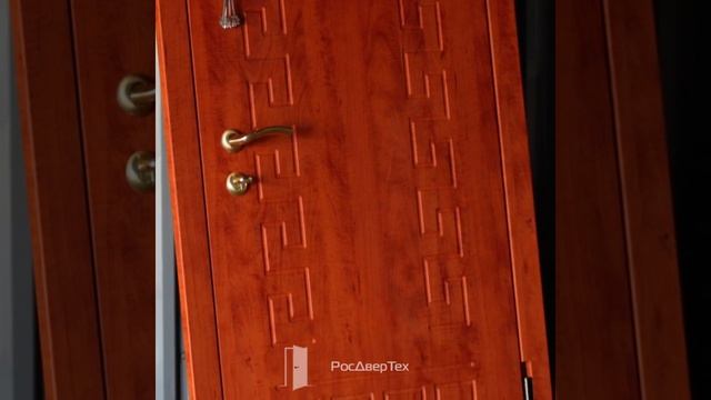 Дверь входная металлическая с внешней и внутренний стороны отделана МДФ и покрыта плёнкой ПВХ смотреть онлайн