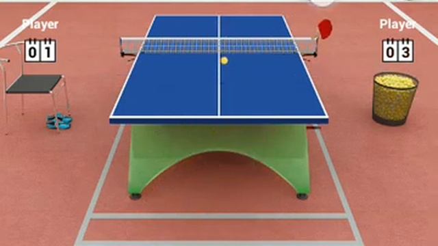 Игра. VIRTUAL TABLE TENNIS смотреть онлайн