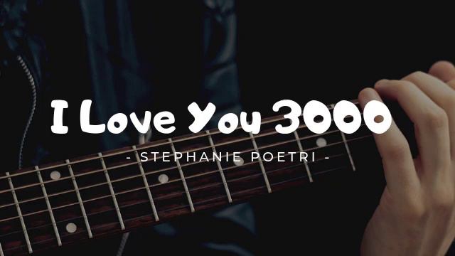 Karaoke I Love You 3000 - Stephanie Poetri ( Acoustic Cover )