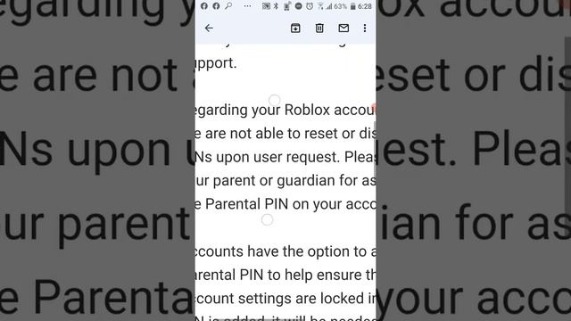 roblox support | anyone help? ? i want roblox disable pin but they say they can't смотреть онлайн