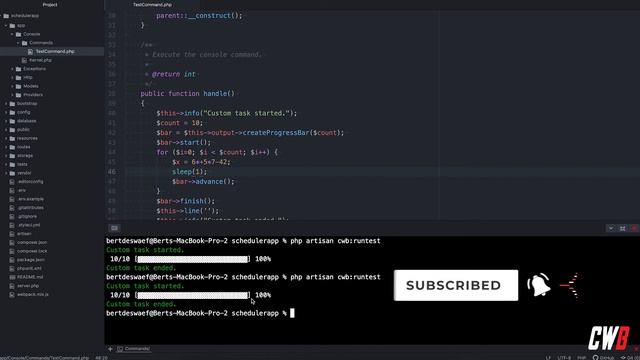 Custom Commands & Scheduled Tasks in Laravel | How to | Tutorial смотреть онлайн