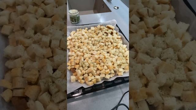 Домашние сухари для супа ?? смотреть онлайн