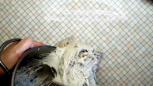 пшенично-ржаной хлеб без замеса на пресованных дрожжах. смотреть онлайн