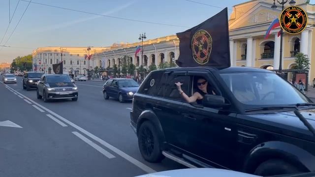 Автопробег по российским городам с флагами "музыкантов". Пригожин 2023 (https://t.me/+3euxW36gcHgxM смотреть онлайн