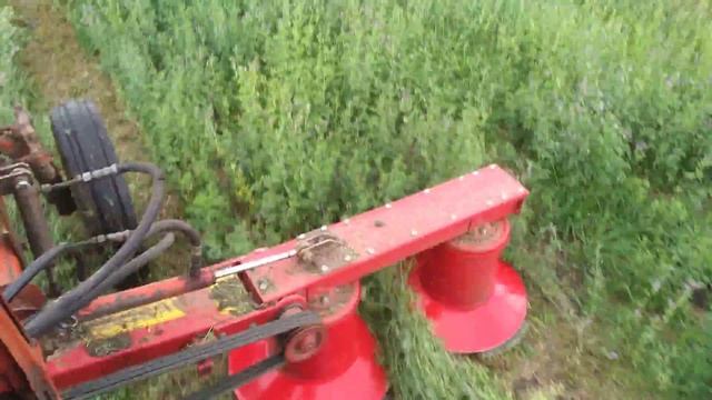 Т - 16 с польской роторной косилкой Wirax 1,35 часть 3 смотреть онлайн