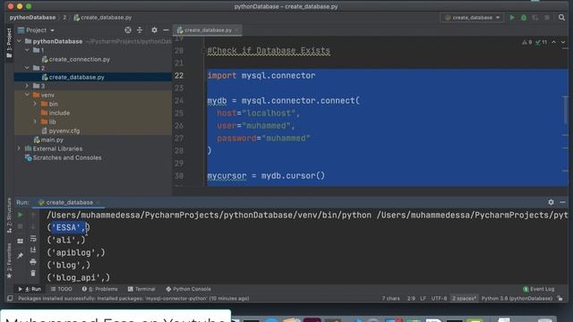 3 Python Database MySQL open source relational database смотреть онлайн