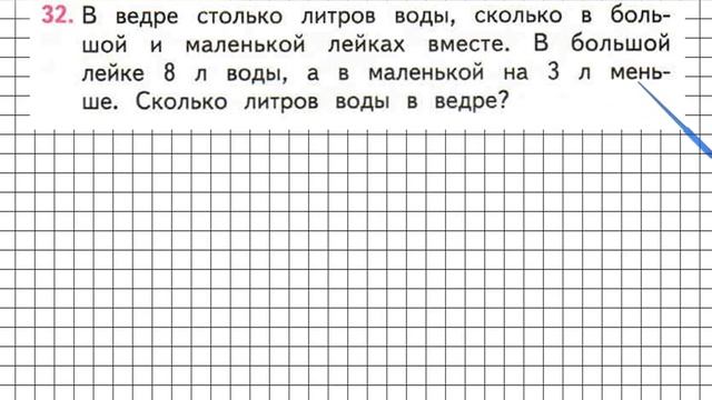 Страница 68 Задание 32 – Математика 2 класс (Моро) Часть 2 смотреть онлайн