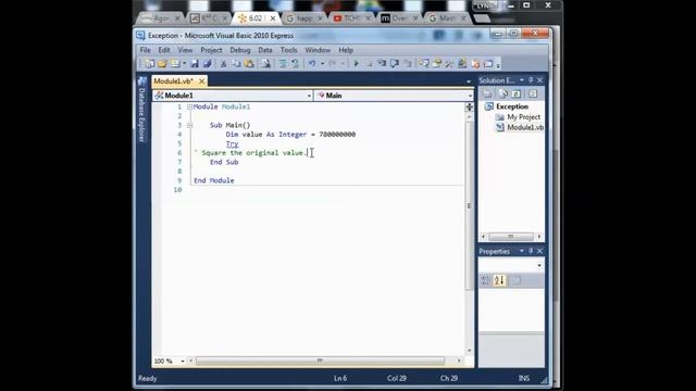 Programming 1: arithmetic exception assignment смотреть онлайн