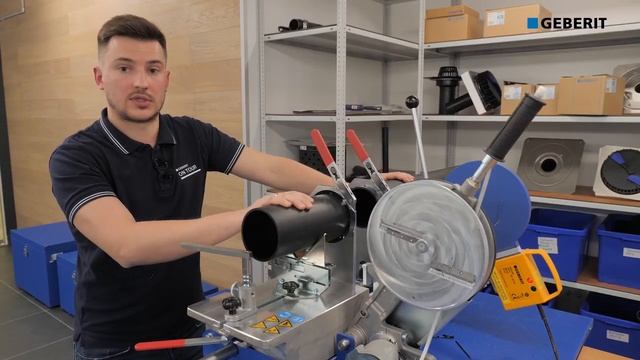Монтаж канализационных труб Geberit с помощью сварки встык смотреть онлайн