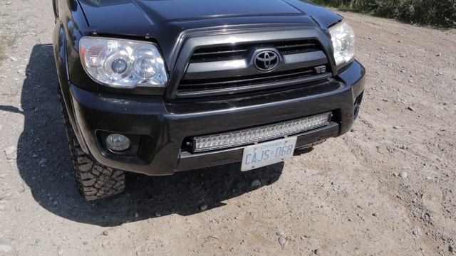 The Low-Budget Stealth LED Light Bar Setup On My 4th Gen Toyota 4runner смотреть онлайн