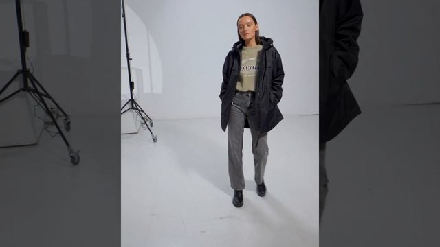 Плащ женский HOOPS. Артикул 31866 - черный смотреть онлайн