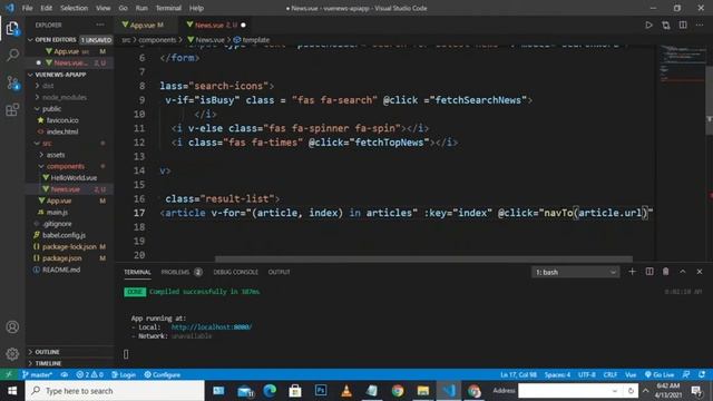 How To Make a News Api App (Part 2) смотреть онлайн