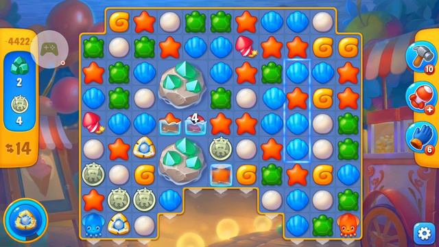 Fishdom level 4422 смотреть онлайн