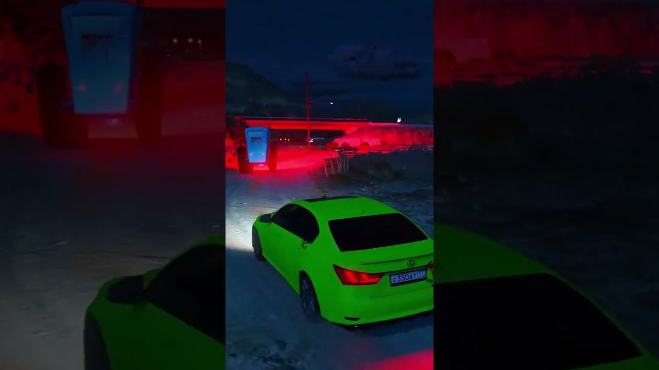 РАЙЛЮХА встретил КОШМАРНОГО СИНЕГО ТРАКТОРА в ГТА 5 Моды! смотреть онлайн