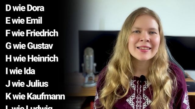 Немецкий алфавит — как произносить свое имя по буквам смотреть онлайн